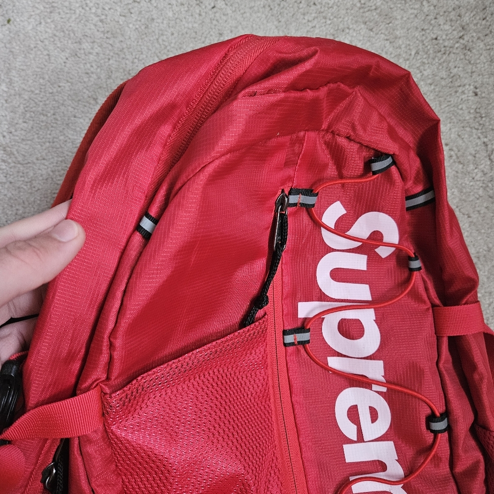 Red Supreme Backpack - image 3